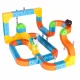 Magnetic Building Blocks - Racing Track and Trains, 140 Pieces