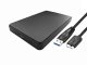 Išorinis korpusas 2.5\" HDD / SSD diskams USB 3.0 SATA Juodas