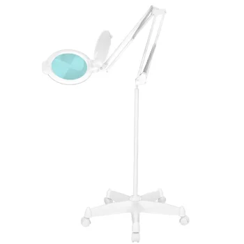 Glow Moonlight 8013/6" LED didinamoji lempa su stovu, balta