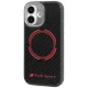 Audi RSQ Carbon Fiber Sport Red Circle MagSafe dėklas iPhone 17, juodas