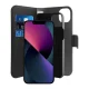 Puro Wallet Detachable MagSafe 2-in-1 ekologiškos odos dėklas iPhone 14 / 13, juodas