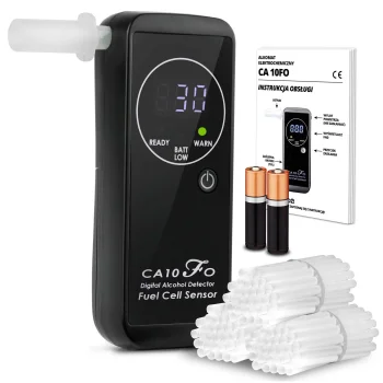 K-Pro CA-10FO elektrocheminis alkotesteris su antgaliais
