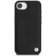 BMW Leather Hot Stamp dėklas, skirtas iPhone 16e, juodas