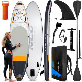 Neo-Sport Aquasurf SUP irklentė, 320 x 84 x 15 cm