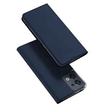 Atverčiamasis dėklas Dux Ducis Skin Pro telefonui Oppo Reno 8, mėlynas