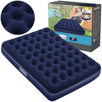 Bestway 67003 dvivietis pripučiamas čiužinys, 203x152x22 cm, tamsiai mėlynas