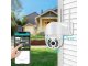 Lauko PTZ IP Wi-Fi vaizdo kamera, Full HD, balta