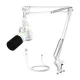 Maono PD200XS dinaminis USB/XLR mikrofonas su RGB, baltas