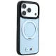 BMW Kevlar Ring Stand 360 MagSafe case for iPhone 18 Pro / 17 Pro, blue