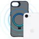 3mk Smoke Case Mag&Stand dėklas telefonui iPhone 16E, juodas