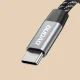 Dudao L13C+ 2-in-1 USB-C to Dual USB-C Adapter, Gray