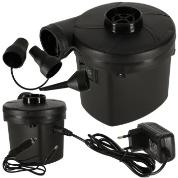 Electric Mattress Pump with Tips, 12V 240V