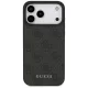 Guess 4G Classic dėklas, skirtas iPhone 17 Pro Max, juodas
