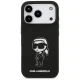 Karl Lagerfeld Karl Sketch & Logo MagSafe dėklas, skirtas iPhone 17 Pro, Juodas