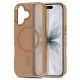 Tech-Protect BasicMag MagSafe Case for iPhone 17 - Brown