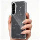 Tech-Protect FlexAir Case for Samsung Galaxy S26+ - Clear Glitter