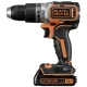 Akumuliatorinis smūginis gręžtuvas-suktuvas Black & Decker BL188KB-QW 18V