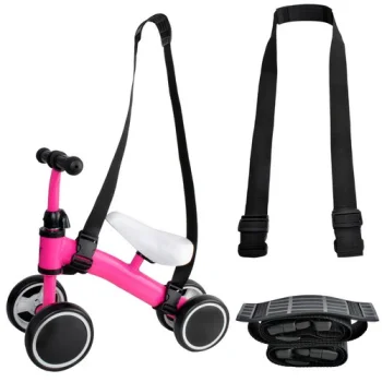 Kruzzel Carrying Strap for Balance Bike and Scooter, Black