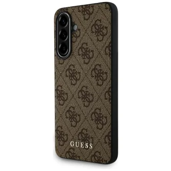 Guess HC PU 4G Classic dėklas, skirtas Samsung Galaxy A36, rudas