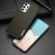 Dux Ducis Fino dėklas Samsung Galaxy A73 su nailono apdaila, žalias