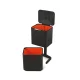 Rūšiavimo šiukšliadėžė Joseph Joseph Totem Max 60L, juoda