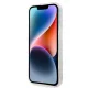Karl Lagerfeld Ikonik Karl skaidrus dėklas, skirtas iPhone 14 Pro