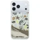 Karl Lagerfeld Liquid Glitter Beach & Sand dėklas iPhone 17 / 18 Pro Max, smėlio