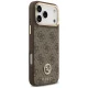 Guess 4G Strass Logo MagSafe case for iPhone 18 Pro Max and 17 Pro Max, brown