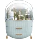 Cosmetic Makeup Organizer Container Jewelry Storage Box, Gray