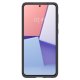 Spigen Liquid Air dėklas Samsung Galaxy S21 telefonui, matinis juodas
