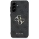 Guess Big 4G Logo Classic Logo dėklas telefonui Samsung Galaxy A36, juodas