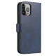 Magnet Case Phone Case Cover iPhone 14 Pro Max flip cover wallet stand blue