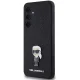 Karl Lagerfeld dėklas Samsung Galaxy A35 telefonui Fixed Glitter Ikonik, juodas