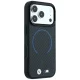BMW M Kevlar Blue Print Ring MagSafe dėklas telefonui iPhone 18 Pro / 17 Pro, juodas