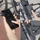 Rockbros 32210826001 dviračio spyna su piršto atspaudu, juoda