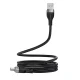 Acefast C11-04 USB-A – USB-C laidas 3A 1.2 m, juodas