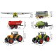 Kruzzel 00023436 Farm Machinery Toy Set (6 pcs)