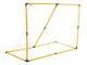 Futbolo vartai su taikinio kilimėliu, kamuoliu ir pompa, 156x70x107 cm (78674)