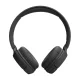 Belaidės ant ausų dedamos ausinės JBL Tune 520BT, Bluetooth 5.3, juodos