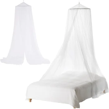 Large Mosquito Net Bed Canopy, White
