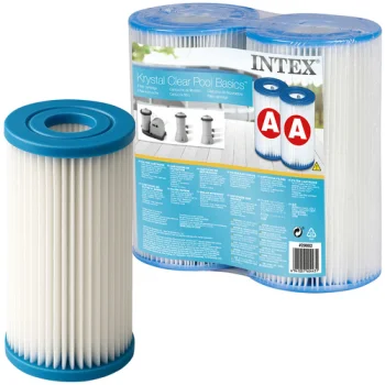 Intex 29002 Type A Pool Pump Filters, 2 pcs