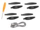 Dronas Case RC F9 6K HD su GPS ir kamera