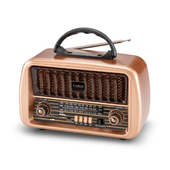 Retro radijas Forever CARLO JB-105 AM/FM/SW Bluetooth USB microSD 1200mAh 5W