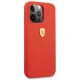 Ferrari Silicone dėklas skirtas iPhone 13 Pro Max, raudonas