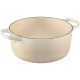 Ketaus puodas Le Creuset Signature 24 cm, 4,2 l, Meringue