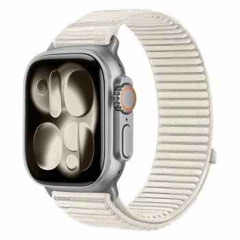 Tech-Protect NylonLoop strap for Apple Watch 40 / 41 / 42 mm, beige
