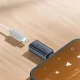 Tech-Protect UltraBoost USB-C į „Lightning“ garso adapteris - Pilkas
