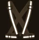 Reflective Harness Vest, Black