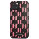 Karl Lagerfeld Monogram Plaque dėklas, skirtas iPhone 13 mini, rožinis