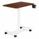 Modernhome Reguliuojamas Nešiojamojo Kompiuterio Stalas su Ratukais 71x48 cm Rudas